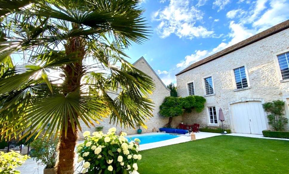 "Le Jardin" Chambre De Charme, Piscine A Meursault Εξωτερικό φωτογραφία